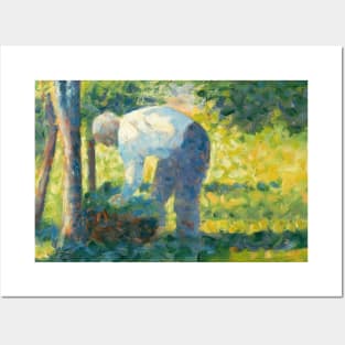 The Gardener by Georges-Pierre Seurat Posters and Art